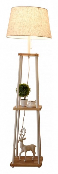 Фото Торшер с полкой Kink Light Аликанте 07098,01 KL_07098.01 - интернет-магазин МегаТерем в Москве