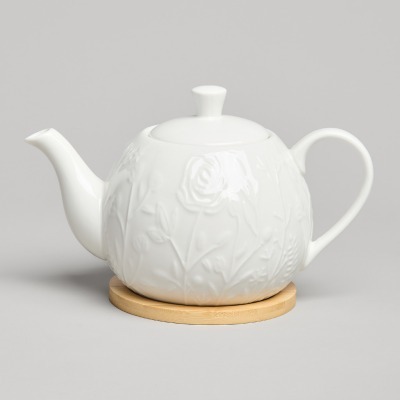 Чайник lefard "meadow" на дер.подставке 22,5*13*11 см 900 мл (587-218) 