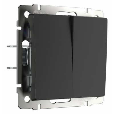 Выключатель двухклавишный б...