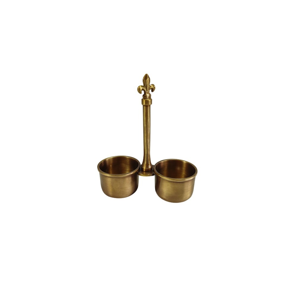 Фото Менажница 10199/AB, 5 см, латунь, Antique brass, ROOMERS TABLEWARE - интернет-магазин МегаТерем в Москве