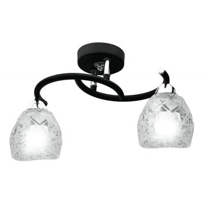 Накладной светильник IDLamp 381 381/2PF-Blackchrome ID_381_2PF-Blackchrome