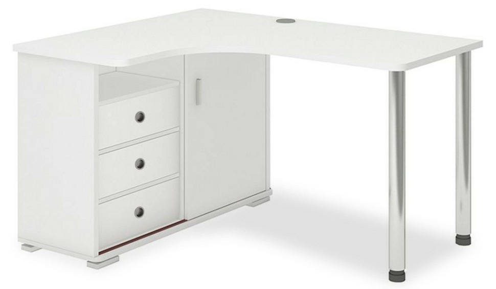 Фото Стол письменный Домино СР-145СМ MER_SR-145SM-BE-LEV - интернет-магазин МегаТерем в Москве