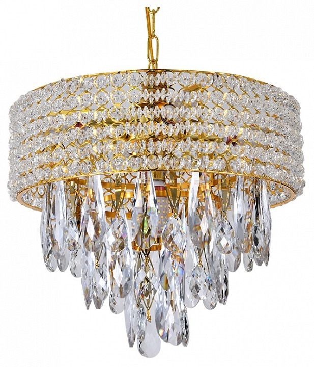 Фото Подвесная люстра Escada 140009 140009/5P Gold ESC_ES0000013 - интернет-магазин МегаТерем в Москве