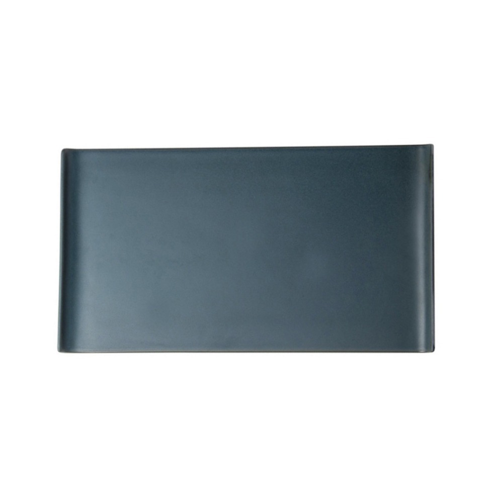 Фото Блюдо L9243-309U, каменная керамика, Dark Blue, ROOMERS TABLEWARE - интернет-магазин МегаТерем в Москве