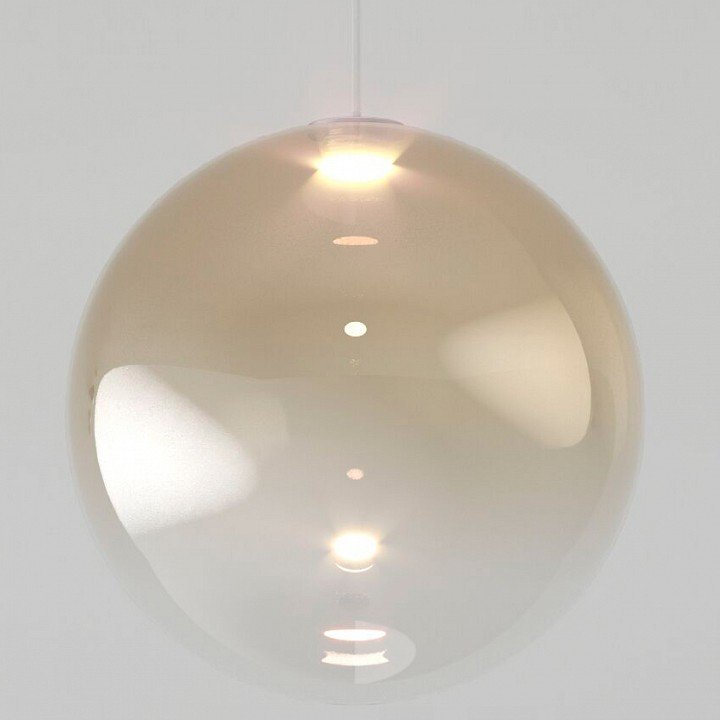 Фото Подвесной светильник Eurosvet Wonder 50231/1 LED янтарный EV_a058634 - интернет-магазин МегаТерем в Москве