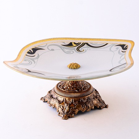 Фото Фруктовница на ножке (404-2) - интернет-магазин МегаТерем в Москве