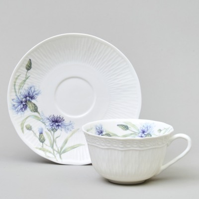 Чайная пара lefard "васильки" 330 мл (760-828) 