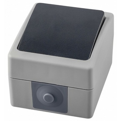 Выключатель одноклавишный влагозащищенный Stekker Велена 32752 FE_32752