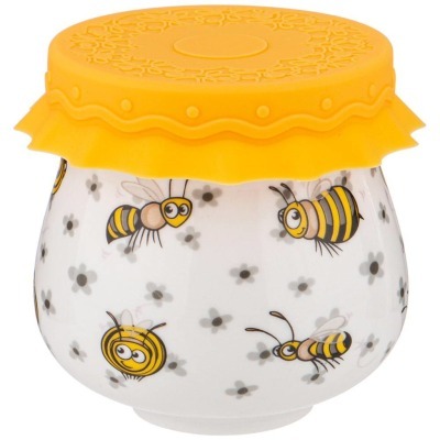 Баночка с силиконовой крышкой lefard "пчелы" 180 мл (359-307) 