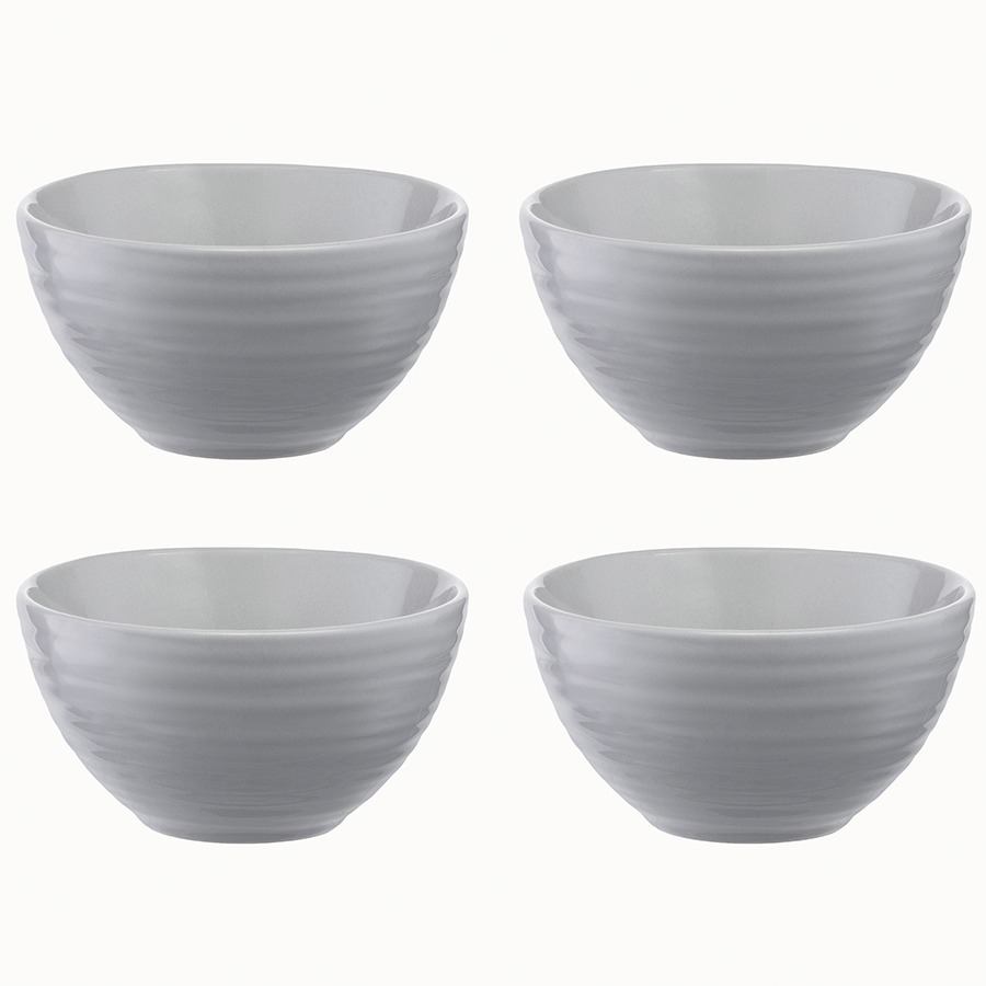 Фото Набор пиал in the village, 150 мл, серые, 4 шт. (74071) - интернет-магазин МегаТерем в Москве