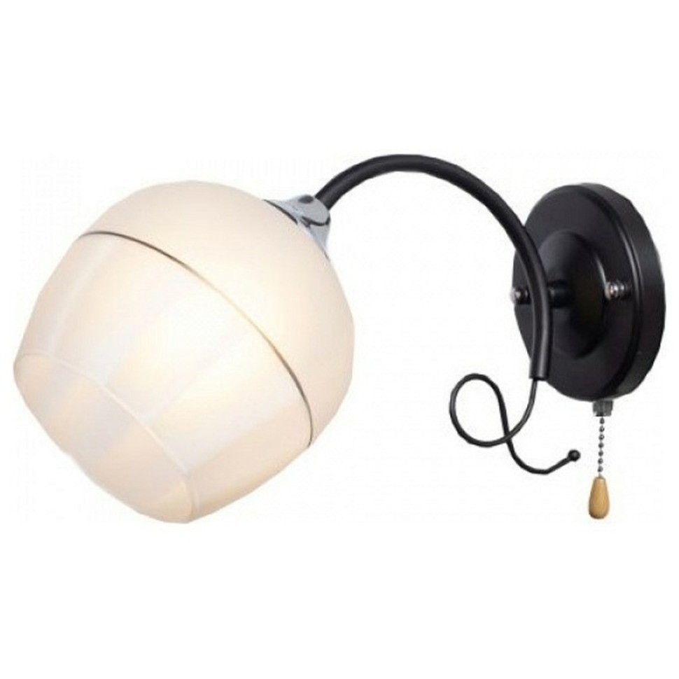 Фото Бра Imex 3314 MD.3314-1-W BK+CH IMX_MD.3314-1-W_BK_CH - интернет-магазин МегаТерем в Москве