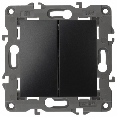 Выключатель двухклавишный без рамки Эра Эра Elegance 14-1104-05 ER_B0034234