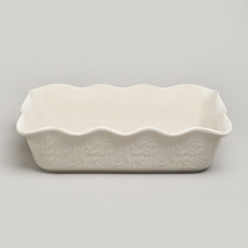 Фото Форма для запекания beige 32*24*8 см 2500 мл Agness (780-122) - интернет-магазин МегаТерем в Москве