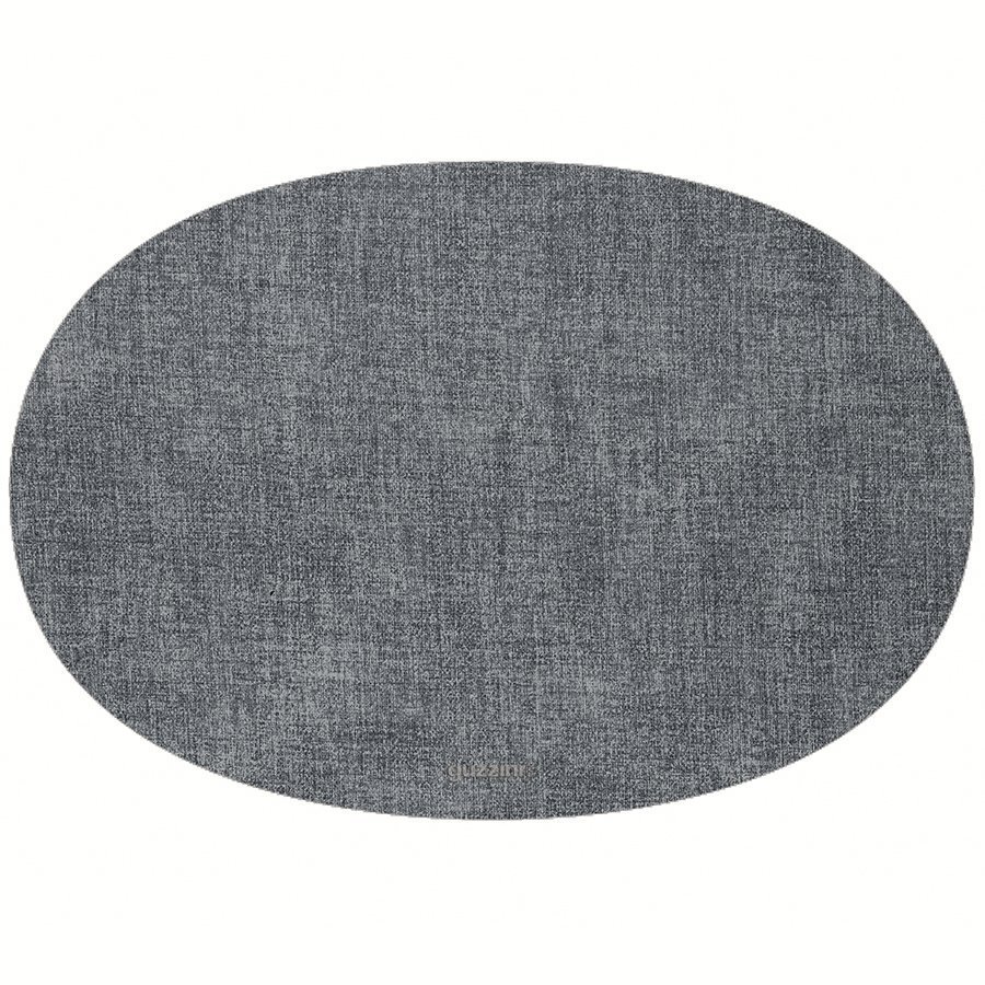 Салфетка подстановочная овальная двухсторонняя fabric, синяя (71912) Фото Салфетка подстановочная овальная двухсторонняя fabric, синяя (71912) - интернет-магазин МегаТерем в Москве