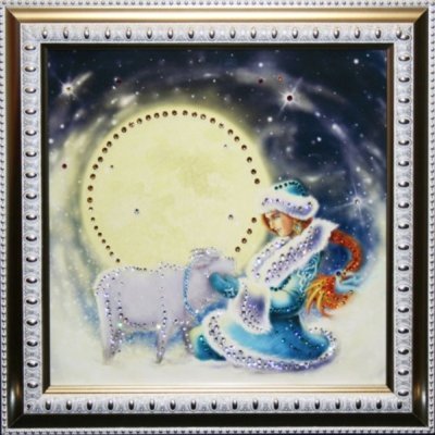 Картина Снегурочка с криста...