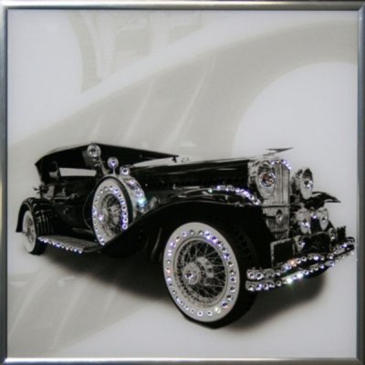 Картина Ретро авто с криста...