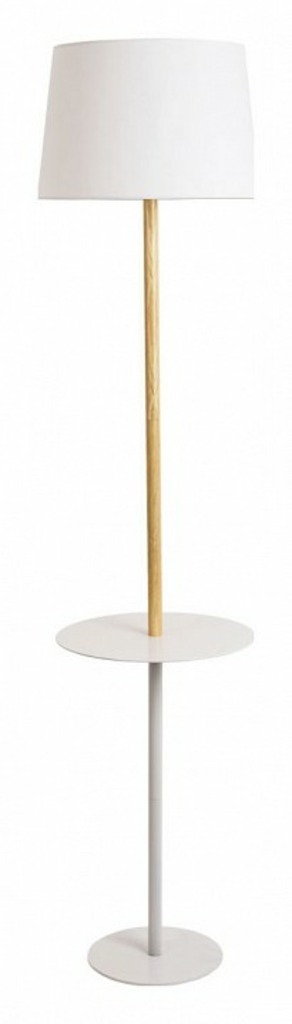 Фото Торшер с полкой Arte Lamp Connor A2102PN-1WH AR_A2102PN-1WH - интернет-магазин МегаТерем в Москве