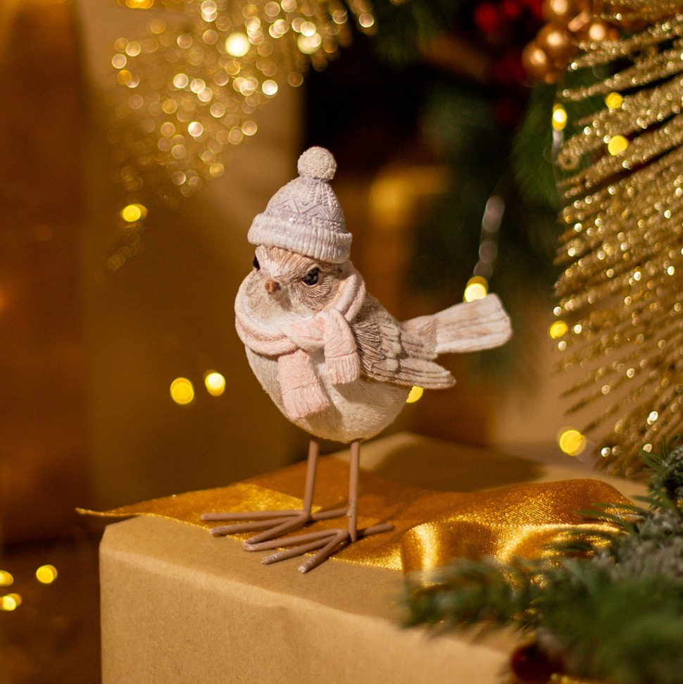 Фото Статуэтка птичка 10х6,5х11,5 см Lefard (162-1284) - интернет-магазин МегаТерем в Москве