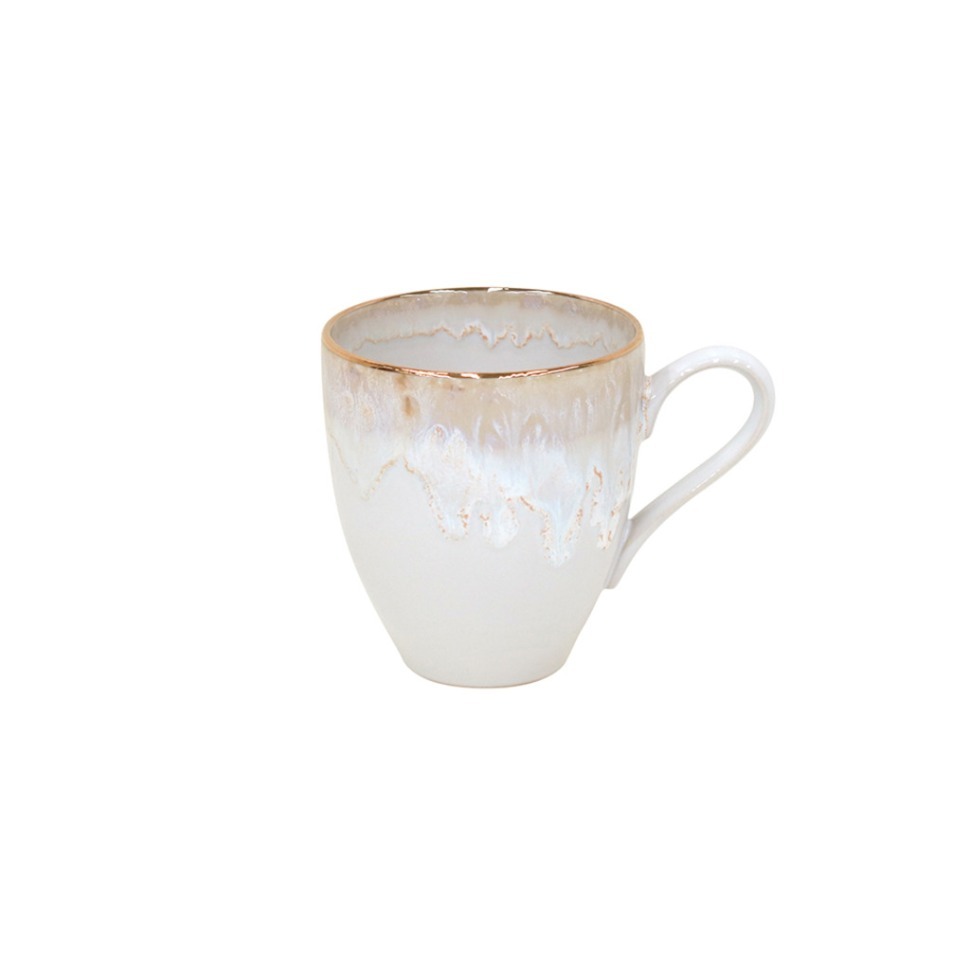 Фото Кружка TA608-WGD(COC131-00115B), керамика, white, gold, CASAFINA BY COSTA NOVA - интернет-магазин МегаТерем в Москве
