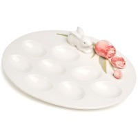 Блюдо для 8 яиц lefard "sunday" 23*21*5,5 см (58-1054) 