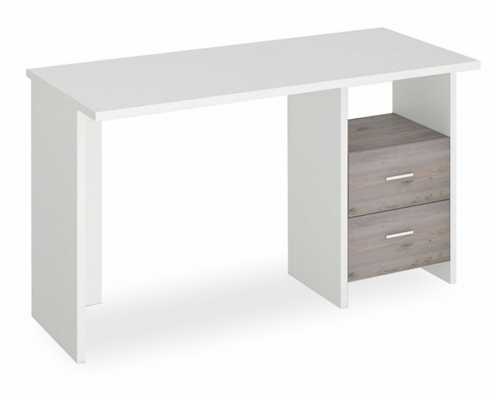 Фото Стол письменный Нельсон Lite СКЛ-Прям130 БЕН MER_SKL-Pryam130_BEN - интернет-магазин МегаТерем в Москве