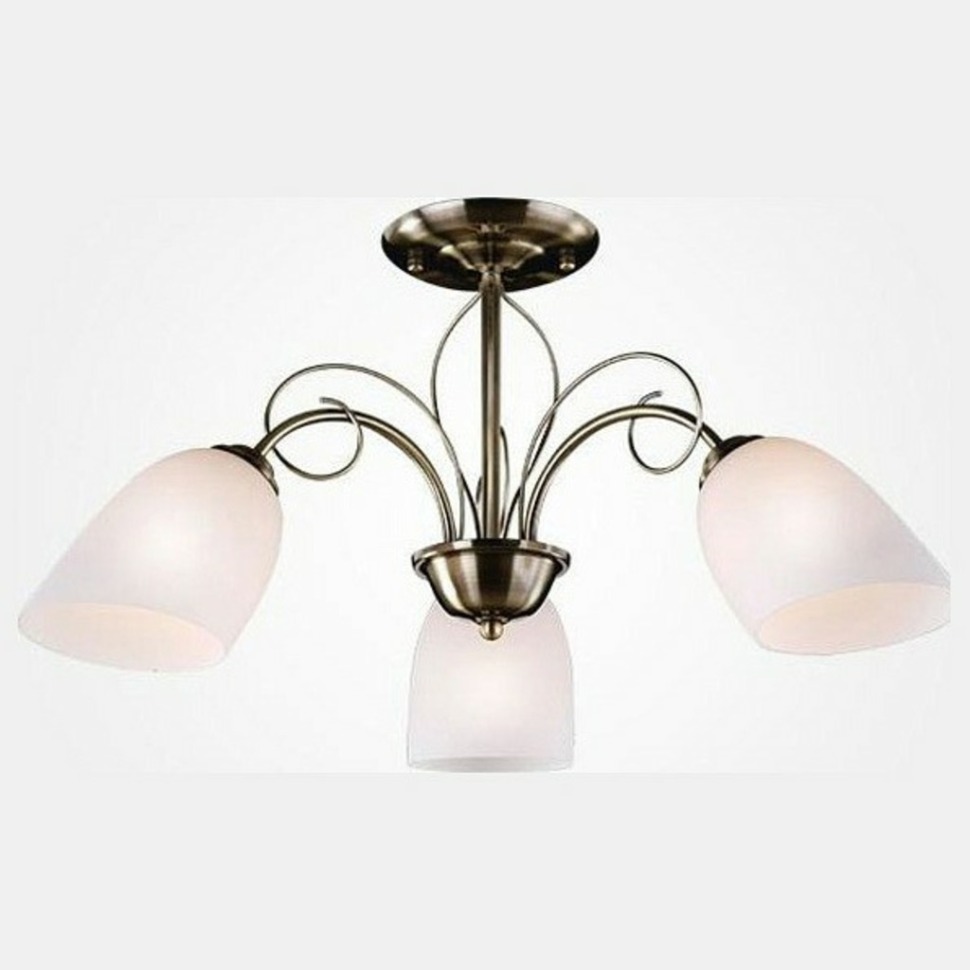 Фото Люстра на штанге Eurosvet Stefanie 30107/3 античная бронза EV_78346 - интернет-магазин МегаТерем в Москве