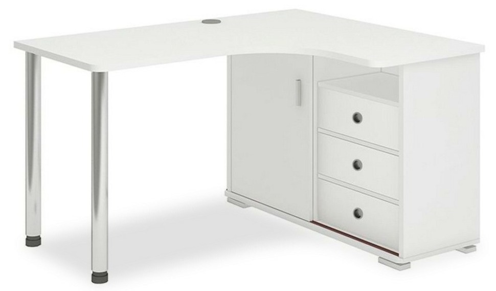 Фото Стол письменный Домино СР-145СМ MER_SR-145SM-BE-PRAV - интернет-магазин МегаТерем в Москве