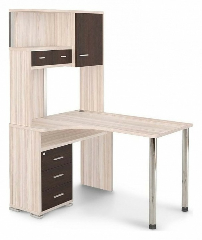 Фото Стол компьютерный Домино СР-130 MER_SR-130_KV-LEV - интернет-магазин МегаТерем в Москве