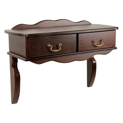 Стол туалетный Берже 20 темно-коричневый ML_Berge_20_darkbrown