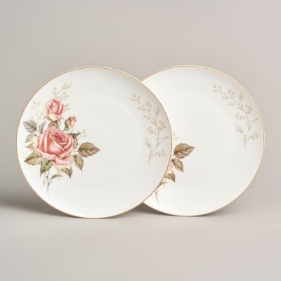 Набор тарелок закусочных lefard "корейская роза" 2 шт. 20,5 см (590-682) 