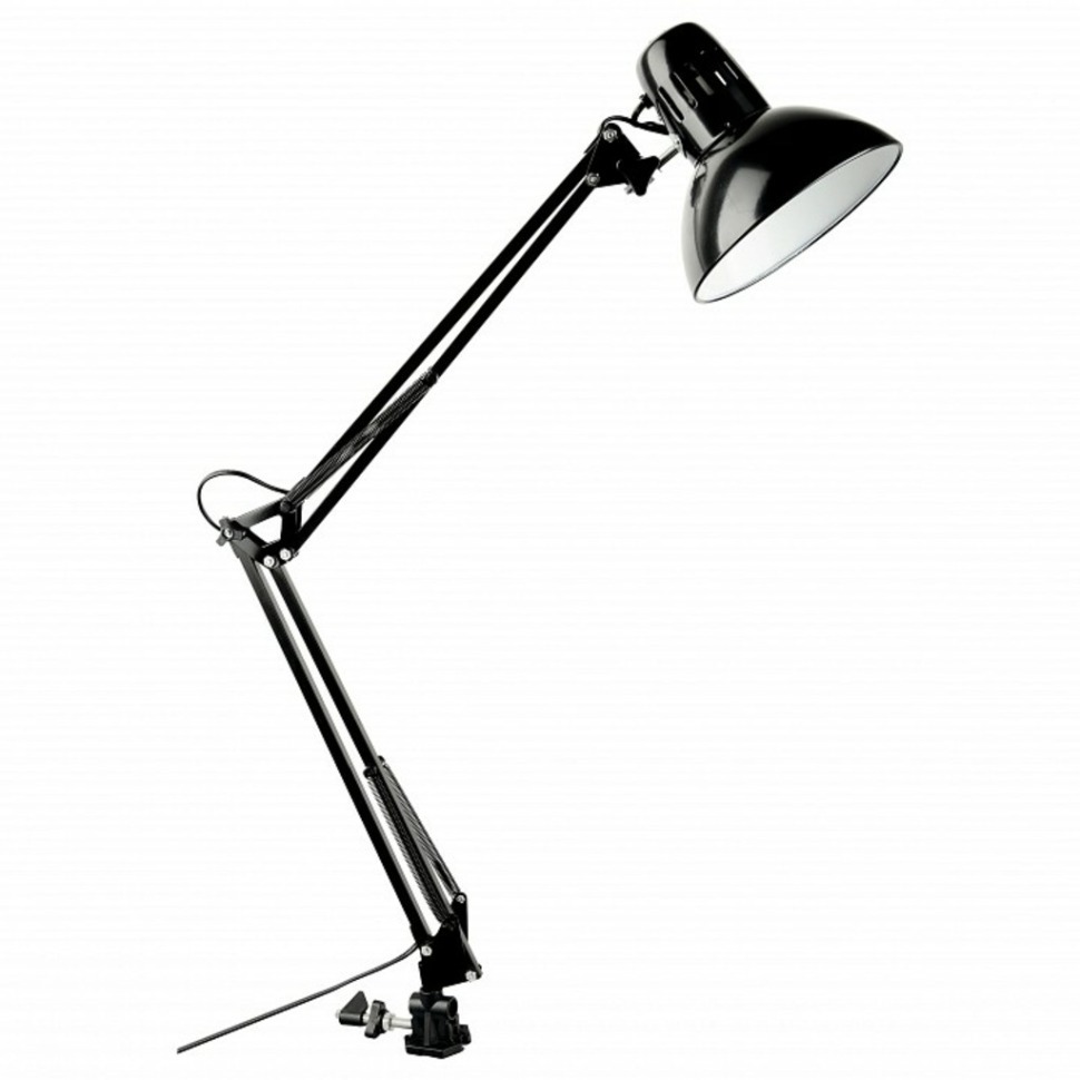 Фото Настольная лампа офисная Arte Lamp Senior A6068LT-1BK AR_A6068LT-1BK - интернет-магазин МегаТерем в Москве