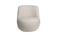 Кресло Rivoli поворотное рогожка бежевый 73*75*75см (TT-00014344)