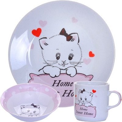 Детский набор посуды Котено...