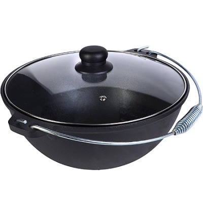 Казан чугунный с крышкой 10...