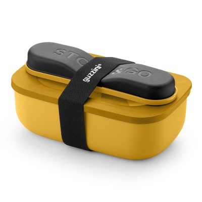 Набор из ланч-бокса и приборов store & go, желтый (79150)