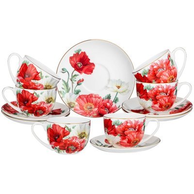 Чайный набор lefard маки на...