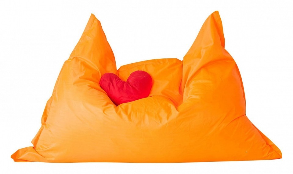 Фото Кресло-мешок Подушка оранжевое DRB_5043 - интернет-магазин МегаТерем в Москве