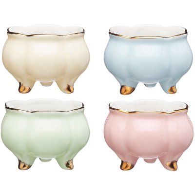 Набор розеток lefard "времена года" 4 шт. 5*5*4 см микс (760-698) 