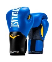 Перчатки боксерские Elite ProStyle P00001241, 16oz, к/з, синий (447804)