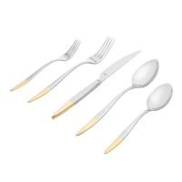 Набор столовых приборов MERCURY GOLD 30 шт H55364 Набор столовых приборов MERCURY GOLD 30 шт H55364