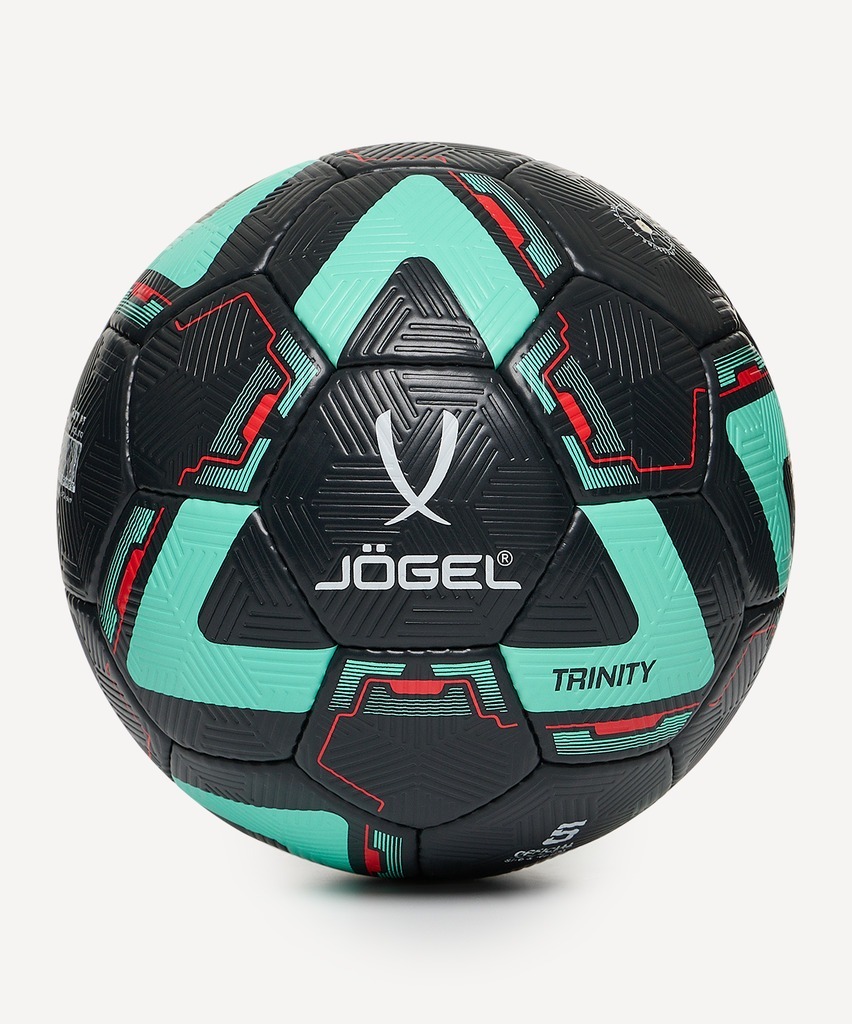 Фото Мяч футбольный JÖGEL Trinity №5 (2119405) - интернет-магазин МегаТерем в Москве