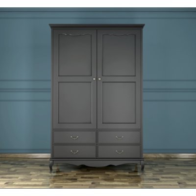 Шкаф Leontina Black двуство...