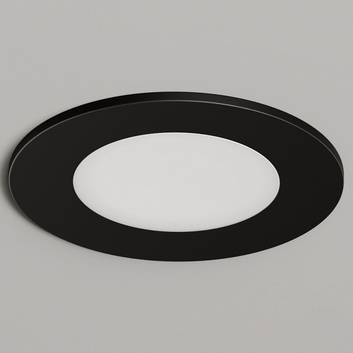 Фото Встраиваемый светильник Denkirs PORT DK3101-BK DK_DK3101-BK - интернет-магазин МегаТерем в Москве