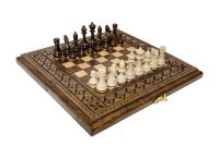 Шахматы + нарды резные "Роял 1" 30, Ustyan (64441)