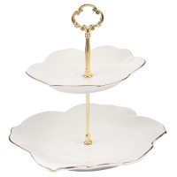 Конфеница этажерка 2 яруса LORAINE (90026-200)