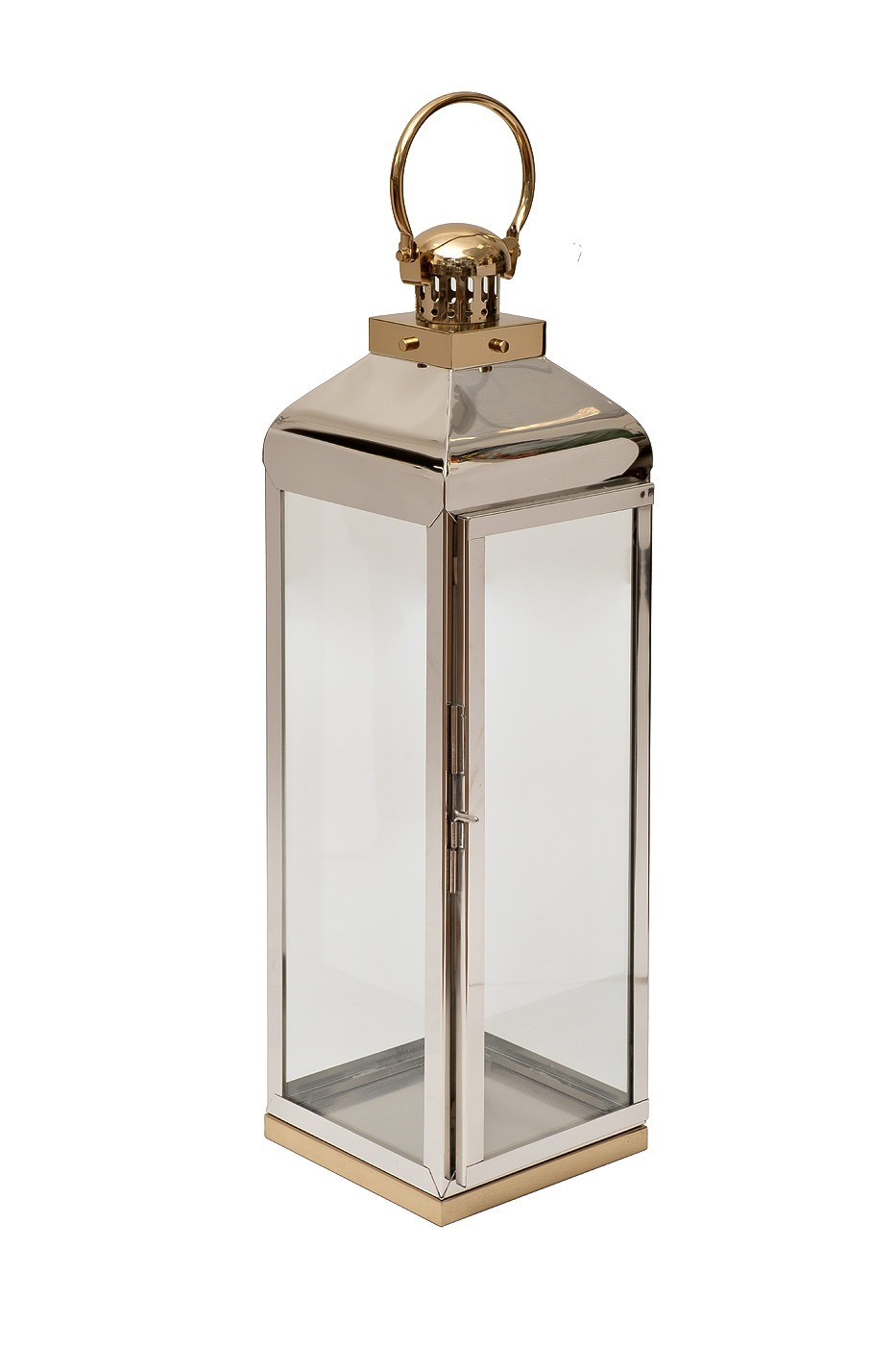 Фото Подсвечник нерж.сталь/стекло h72 см (TT-00011215) - интернет-магазин МегаТерем в Москве