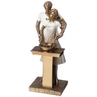 Статуэтка "пара" 10х10х25 см Lefard (162-1059)