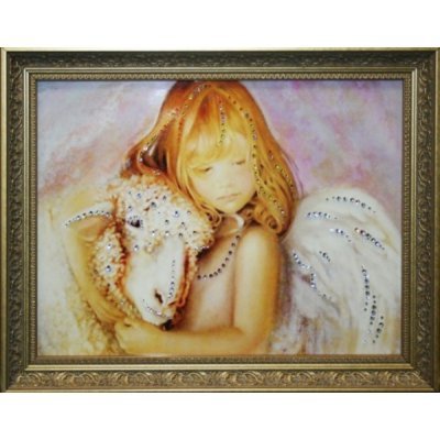 Картина Нежность с кристалл...