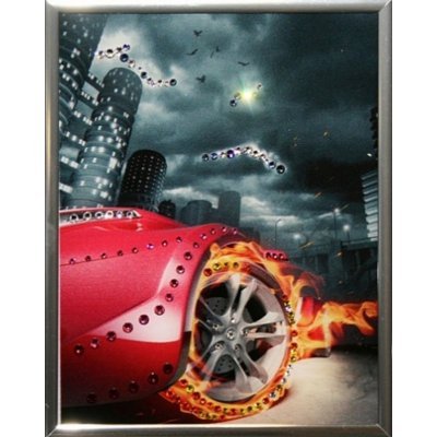 Картина Тачка с кристаллами...