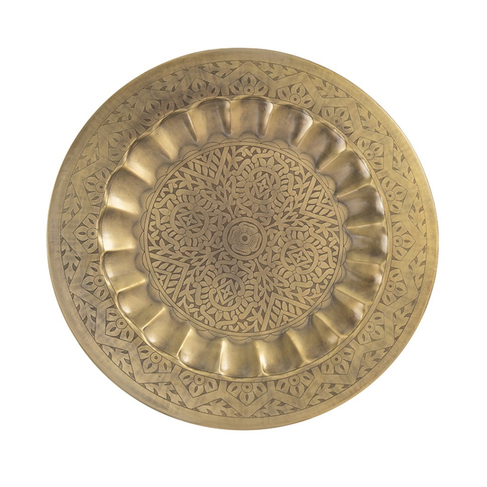 Фото Поднос 25108-50/S, металл, Antique gold, ROOMERS TABLEWARE - интернет-магазин МегаТерем в Москве